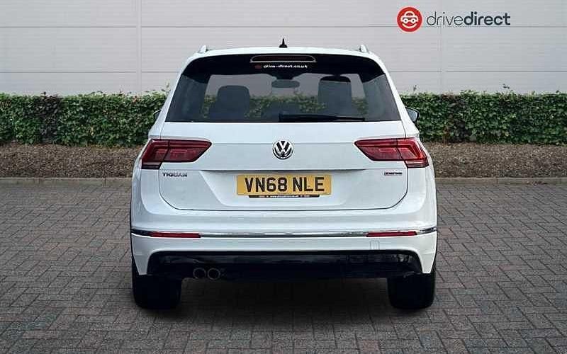 Used VW Tiguan R-line 150 HP (110 kW) 2018 White SUV