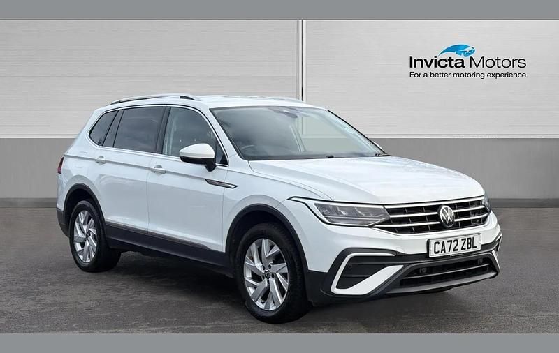 Used VW Tiguan Allspace Life 147 HP (108 kW) 2022 White SUV