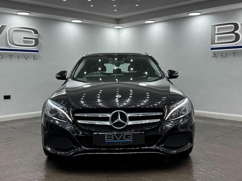 Used Mercedes C220 2017 Black Estate