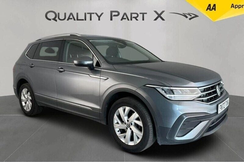 Grey Used 2022 VW Tiguan Allspace Life SUV | £22,300 (Super price) - Image 1/1