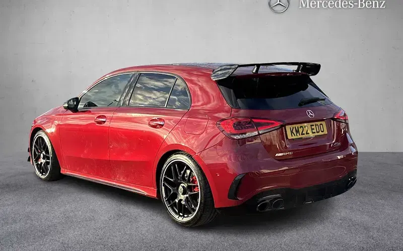 Used Mercedes A45 AMG AMG 421 HP (309 kW) 2022 Red Hatchback