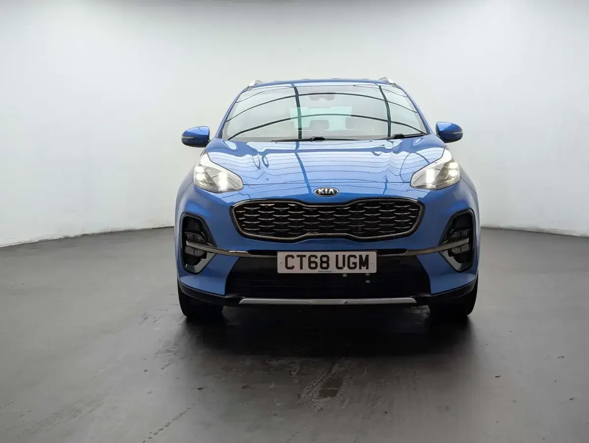 Used Kia Sportage GT-Line 177 HP (130 kW) 2019 Blue SUV