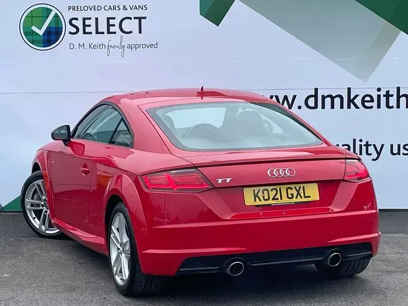 Used Audi TT Sport 245 HP (180 kW) 2021 Red Coupe
