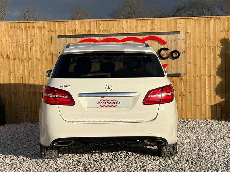 Used Mercedes B180 AMG line 122 HP (89 kW) 2015 White MPV
