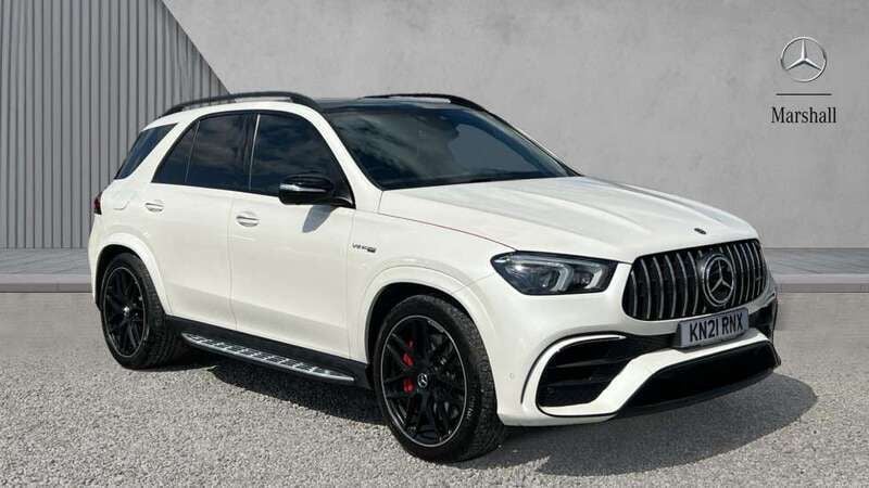 White Used 2021 Mercedes GLE63 AMG SUV | £74,577 (Fair price) - Image 1/4