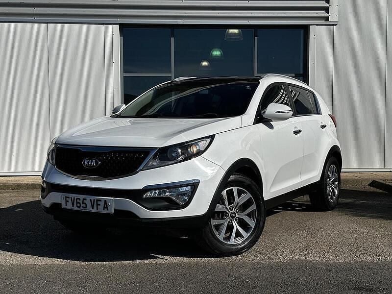 Used Kia Sportage 130 HP (95 kW) 2016 White SUV