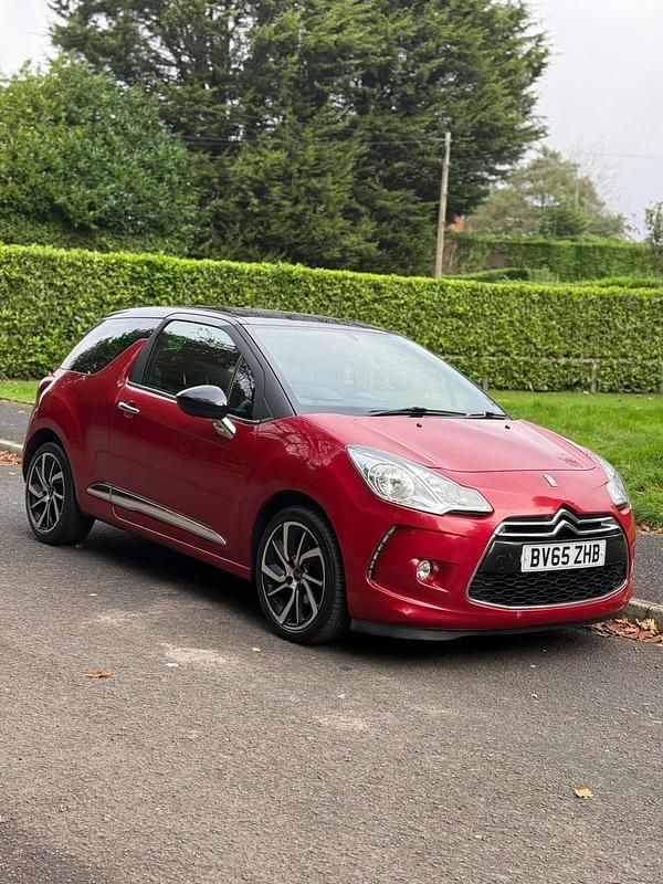 Red Used 2015 DS Automobiles DS3 Hatchback | £3,995 (Fair price) - Image 1/4