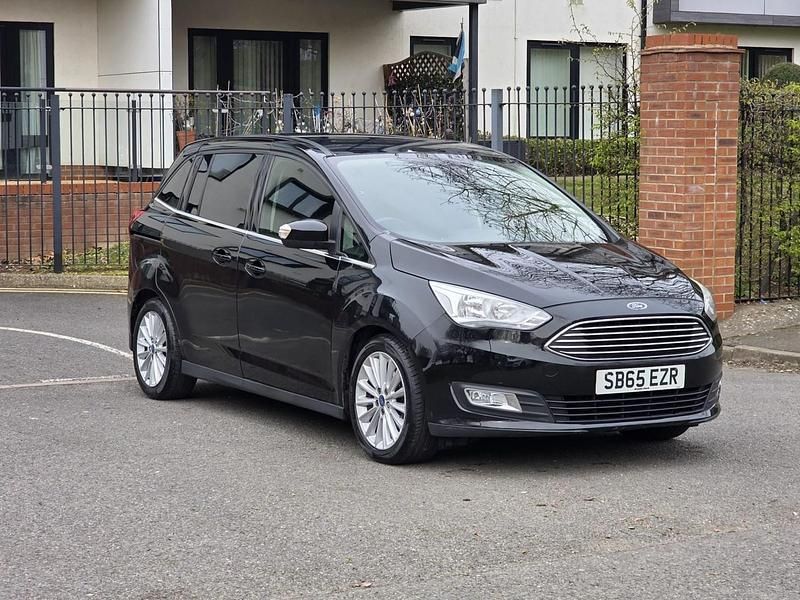 Used Ford Grand C-Max Titanium 120 HP (88 kW) 2015 Black MPV