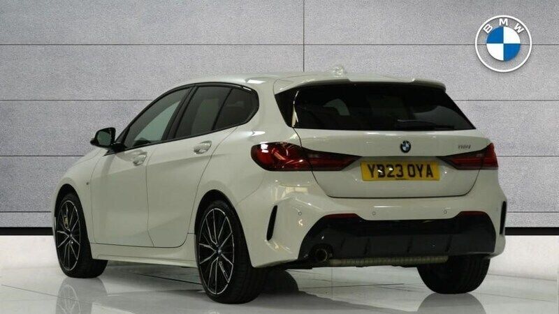 Used BMW 118 M Sport 134 HP (98 kW) 2023 White Hatchback