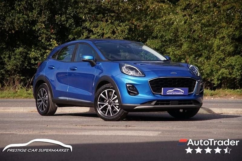 Blue Used 2023 Ford Puma Titanium SUV | £12,399 (Super price) - Image 1/4