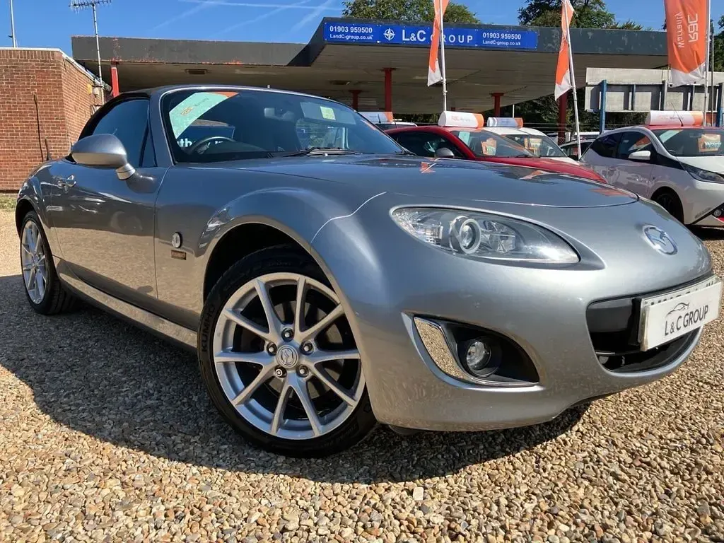 Used Mazda MX5 126 HP (92 kW) 2010 Silver Cabriolet