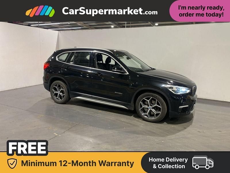 Black Used 2015 BMW X1 xLine SUV | £12,197 (Expensive) - Image 1/4