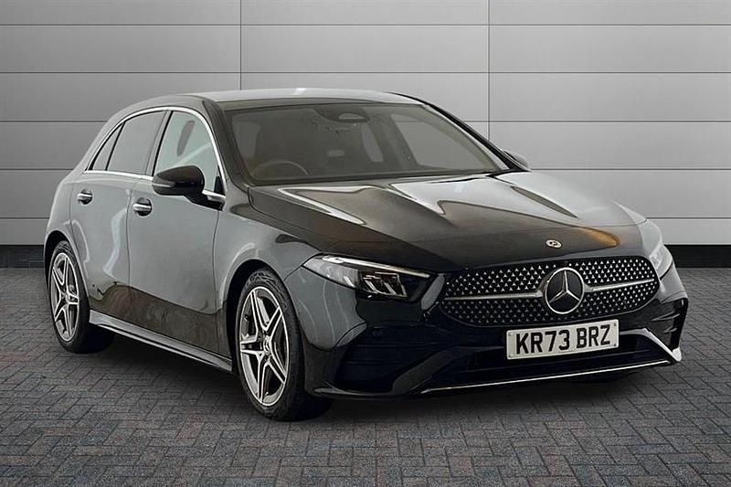 Used Mercedes A200 Executive 163 HP (119 kW) 2023 Cosmos black Hatchback