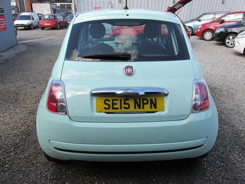 Used Fiat 500 Pop 69 HP (50 kW) 2015 Green Hatchback