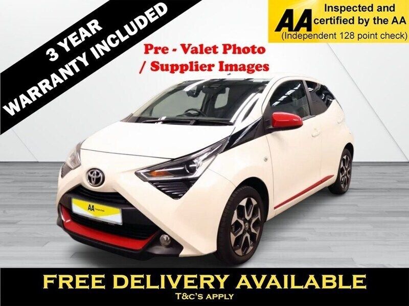 White Used 2020 Toyota Aygo Trend Hatchback | £10,195 (Fair price) - Image 1/4