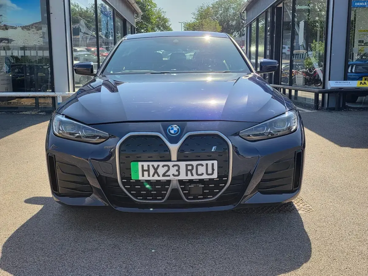 Used BMW i4 M Sport 250 kW (340 HP) 2023 Blue Sedan