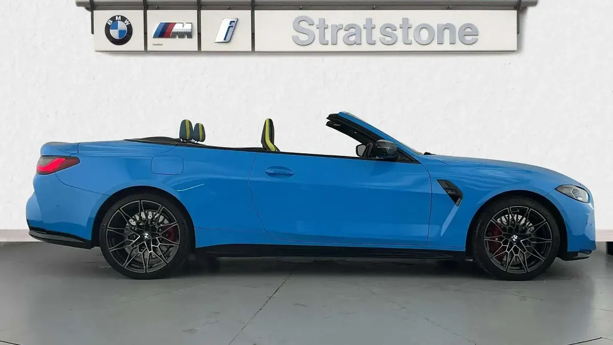 Used BMW M4 Cabriolet Competition Edition 503 HP (369 kW) 2024 Blue Cabriolet