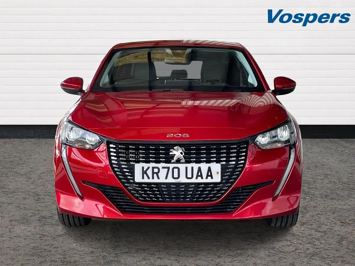 Used Peugeot 208 Allure Premium 101 HP (74 kW) 2020 Red Hatchback