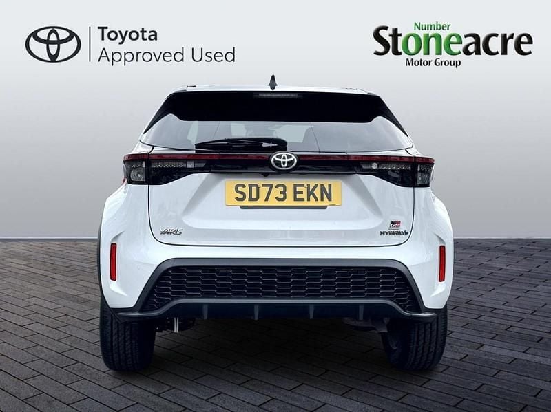 Used Toyota Yaris Hybrid Sport 2023 Grey/black Hatchback