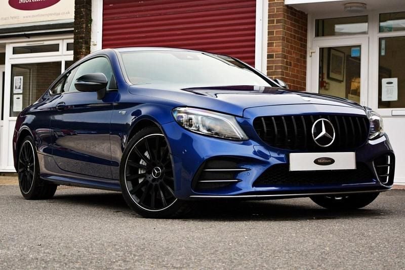 Blue Used 2019 Mercedes C43 AMG Premium Coupe | £27,990 (Fair price) - Image 1/4