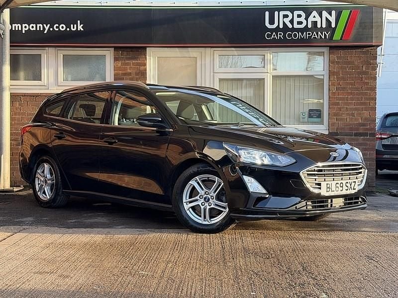 Black Used 2020 Ford Focus Zetec Estate | £10,950 (Good price) - Image 1/4