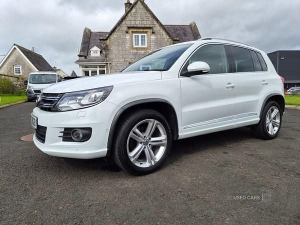 Used VW Tiguan R-line Edition 150 HP (110 kW) 2016 White SUV