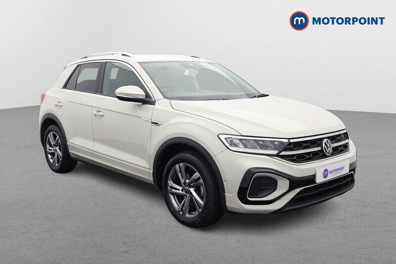 Grey Used 2022 VW T-Roc R-line SUV | £23,399 (Fair price) - Image 1/4