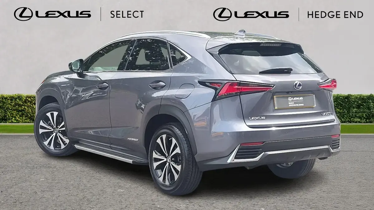Used Lexus NX300h 197 HP (144 kW) 2021 Mercury grey SUV