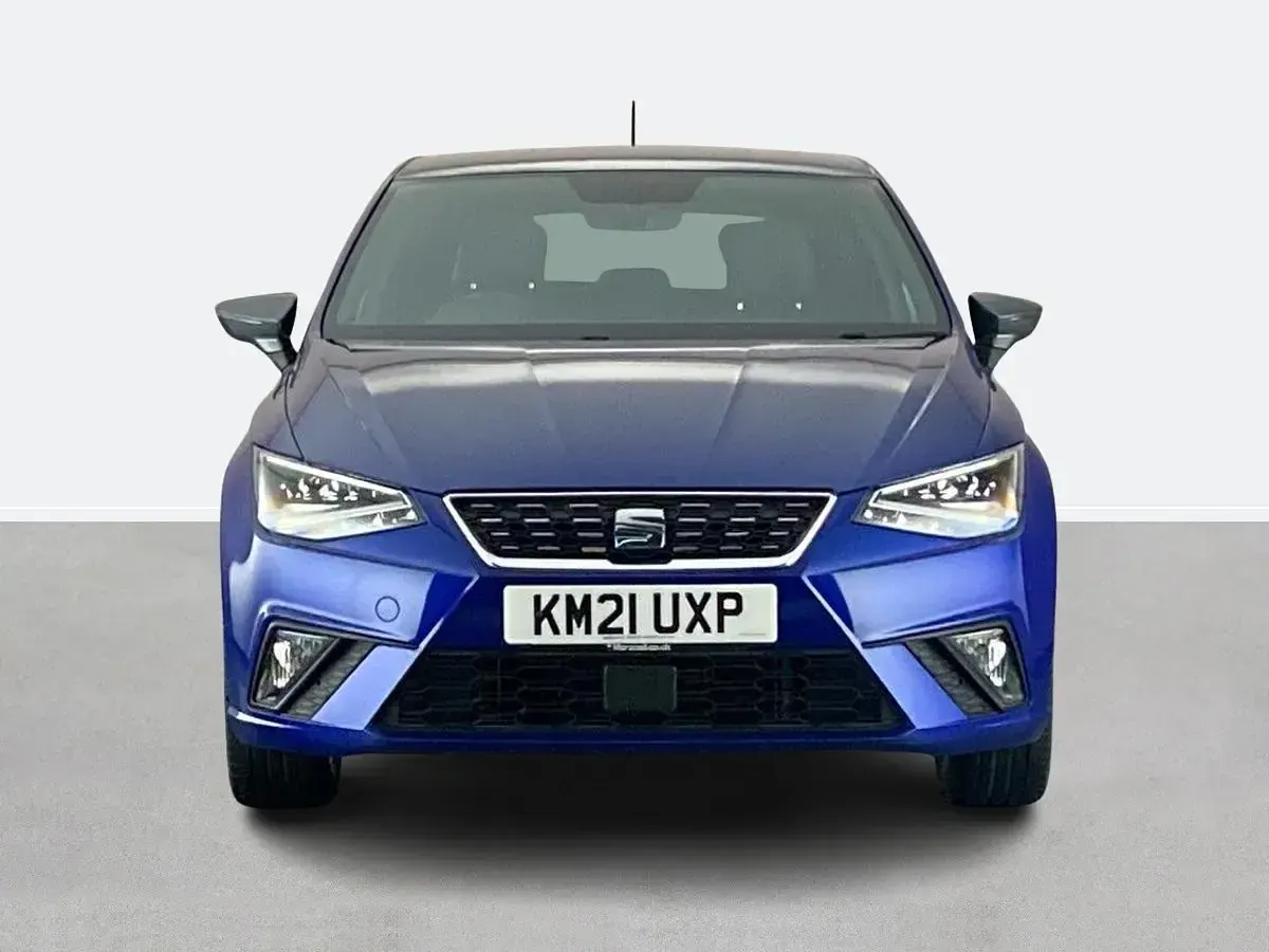 Usata Seat Ibiza XCELLENCE 95 CV (69 kW) 2021 Blu Utilitaria