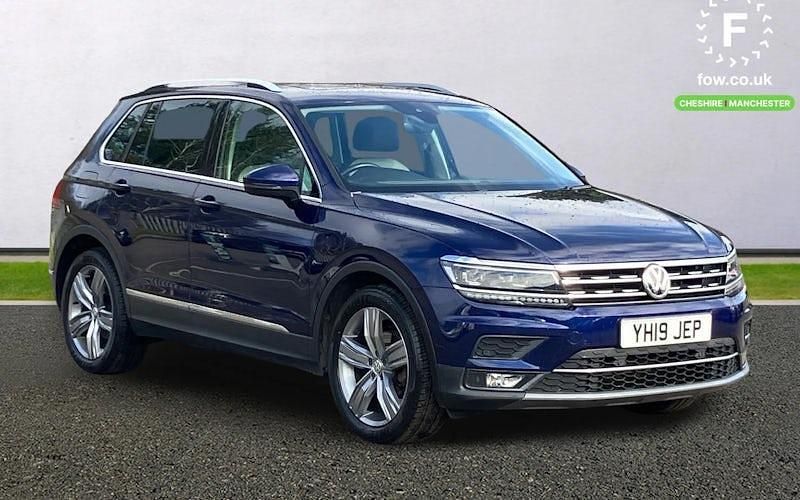 Used VW Tiguan SEL 150 HP (110 kW) 2019 Blue SUV