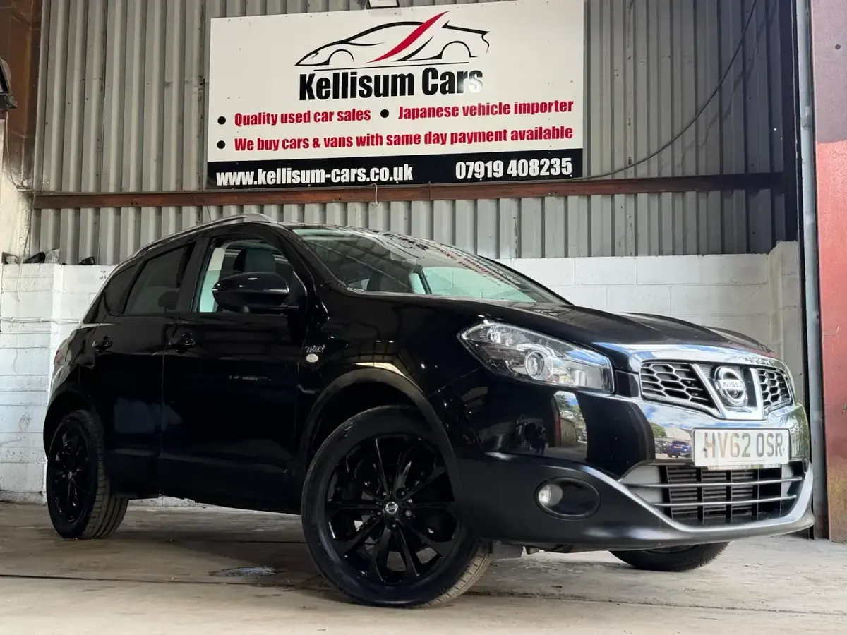 Used Nissan Qashqai N-TEC 110 HP (80 kW) 2012 Black SUV