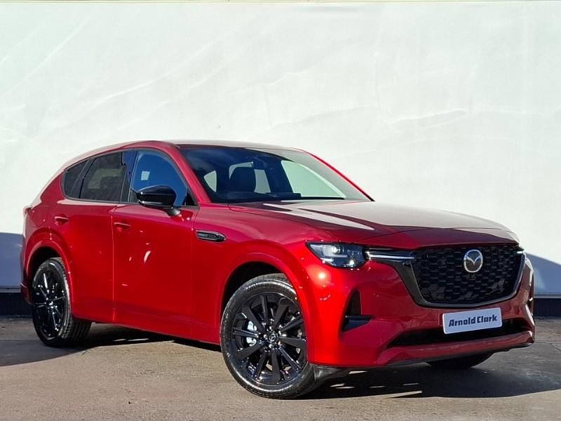 New Mazda CX-60 Homura-Line 327 HP (240 kW) 2025 Red SUV