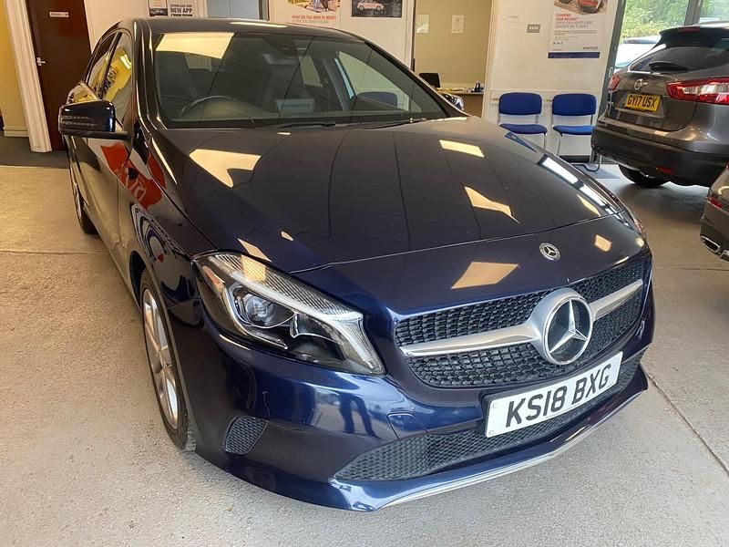 Blue Used 2018 Mercedes A180 Sport Edition Hatchback | £13,995 (Fair price) - Image 1/4