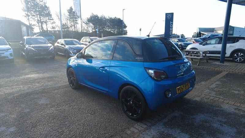 Used Vauxhall Adam S 69 HP (50 kW) 2017 Blue Hatchback