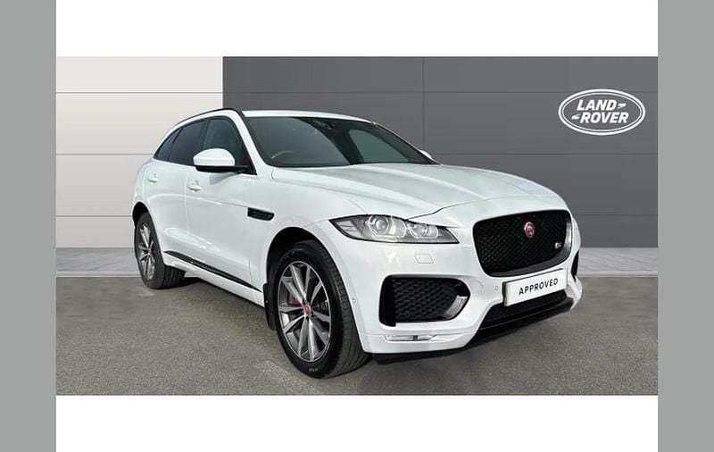 Used Jaguar F-Pace S 300 HP (220 kW) 2017 White SUV
