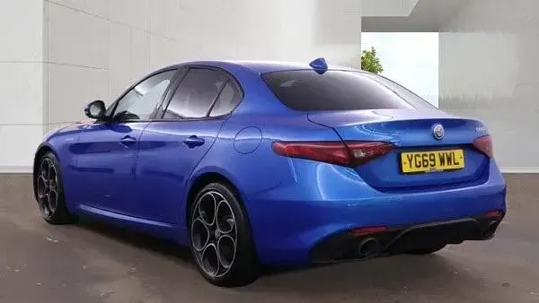 Used Alfa Romeo Giulia Veloce 2019 Blue Sedan