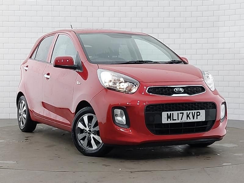 Used Kia Picanto 83 HP (61 kW) 2017 Red Hatchback