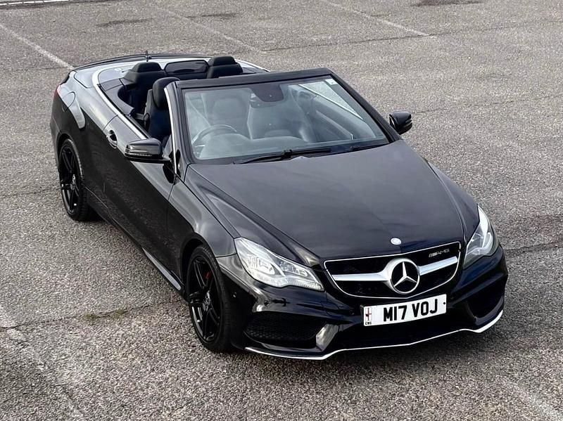 Black Used 2013 Mercedes E220 AMG Cabriolet | £6,990 (Fair price) - Image 1/4