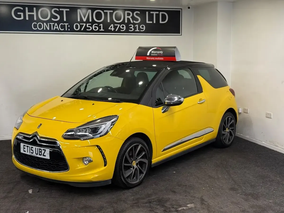 Used Citroën DS3 Cabriolet 165 HP (121 kW) 2015 Yellow Cabriolet