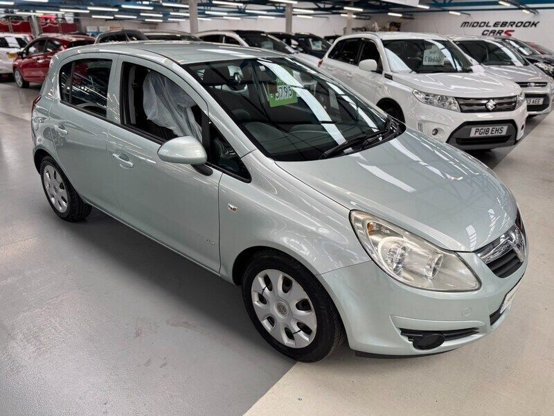 Green Used 2009 Vauxhall Corsa Club Hatchback | £4,995 (Fair price) - Image 1/4