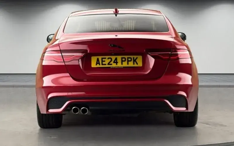 Used Jaguar XE R-Dynamic 204 HP (150 kW) 2023 Firenze red Sedan