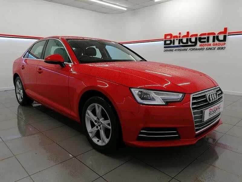 Red Used 2017 Audi A4 Sport Sedan | £15,495 (Fair price) - Image 1/4