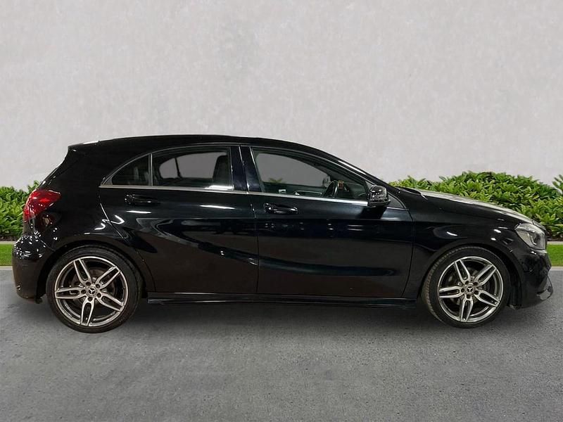 Used Mercedes A180 AMG Line Premium 122 HP (89 kW) 2017 Black Hatchback