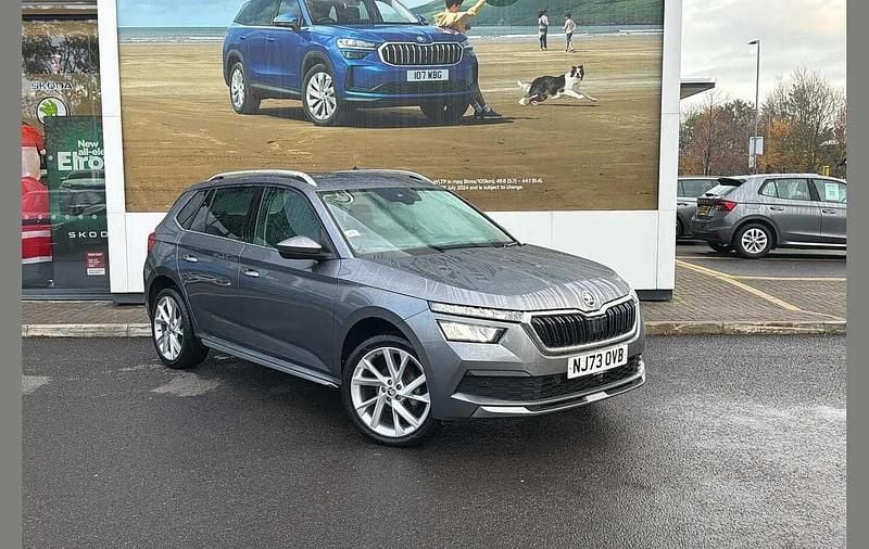 Graphite grey metallic Used 2023 Skoda Kamiq SE L Executive SUV | £20,995 (A bit pricey) - Image 1/4