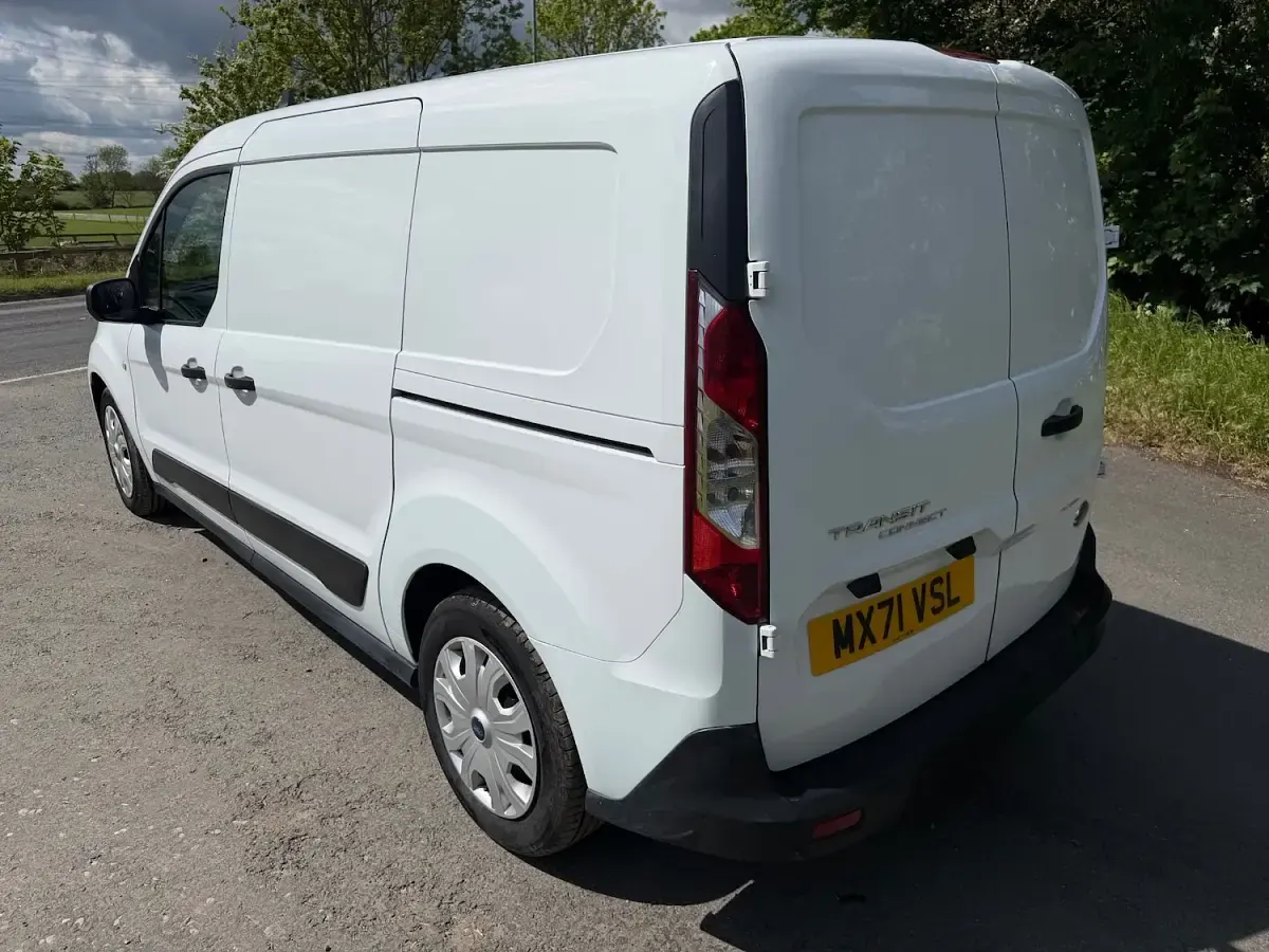 Used Ford Transit Trend 100 HP (73 kW) 2021 White Van