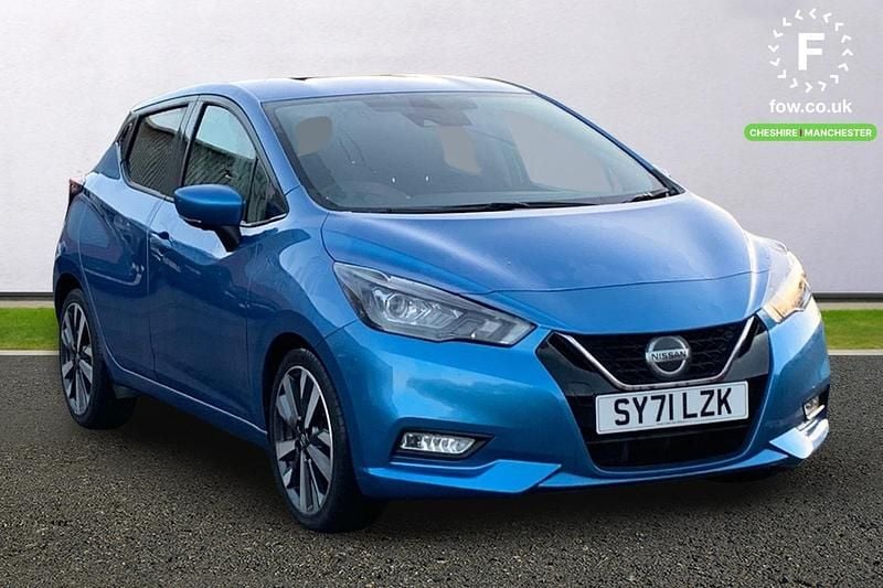 Blue Used 2021 Nissan Micra 360º Hatchback | £13,499 (Expensive) - Image 1/3