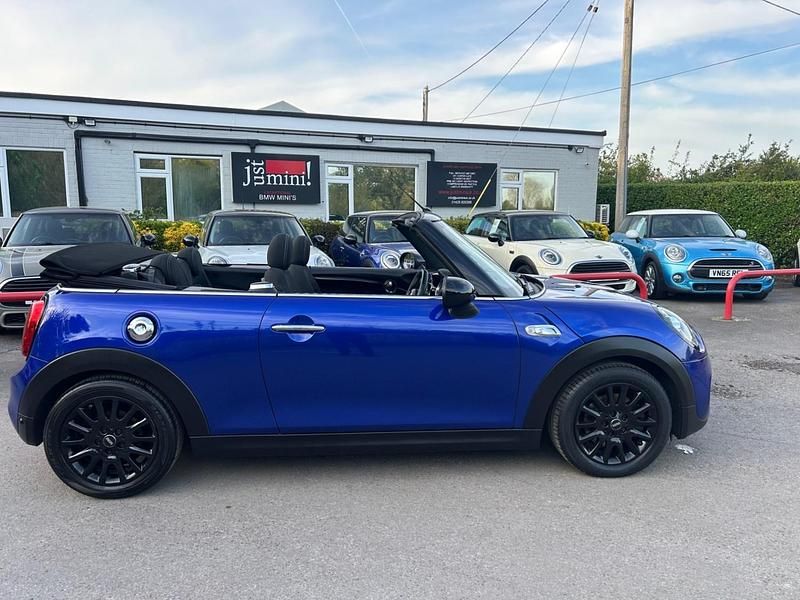 Used Mini Cooper S Cabriolet 2018 Blue Cabriolet