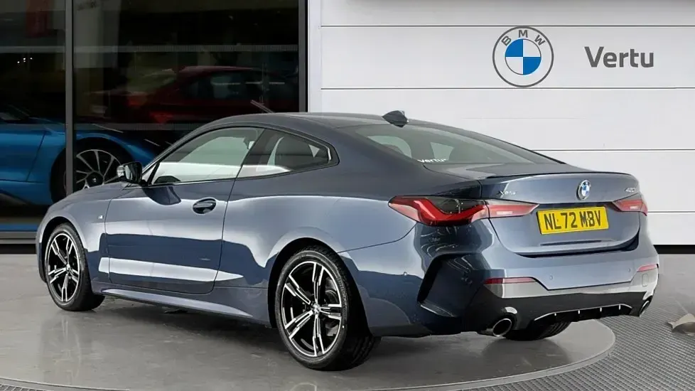 Used BMW 420 Coupé M Sport 184 HP (135 kW) 2022 Blue Coupe