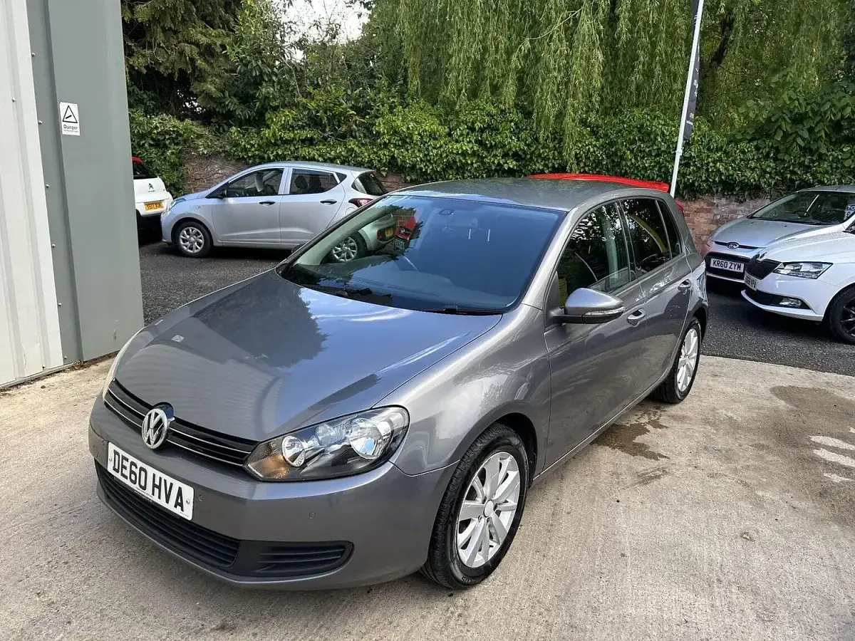Used VW Golf VI Match 105 HP (77 kW) 2010 Grey Hatchback