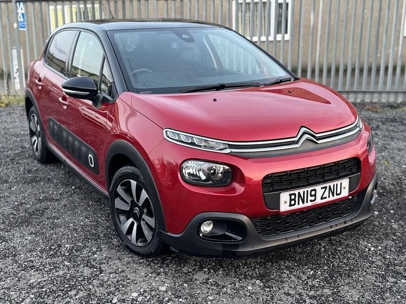 Red Used 2019 Citroën C3 Flair Hatchback | £5,495 (Good price) - Image 1/4